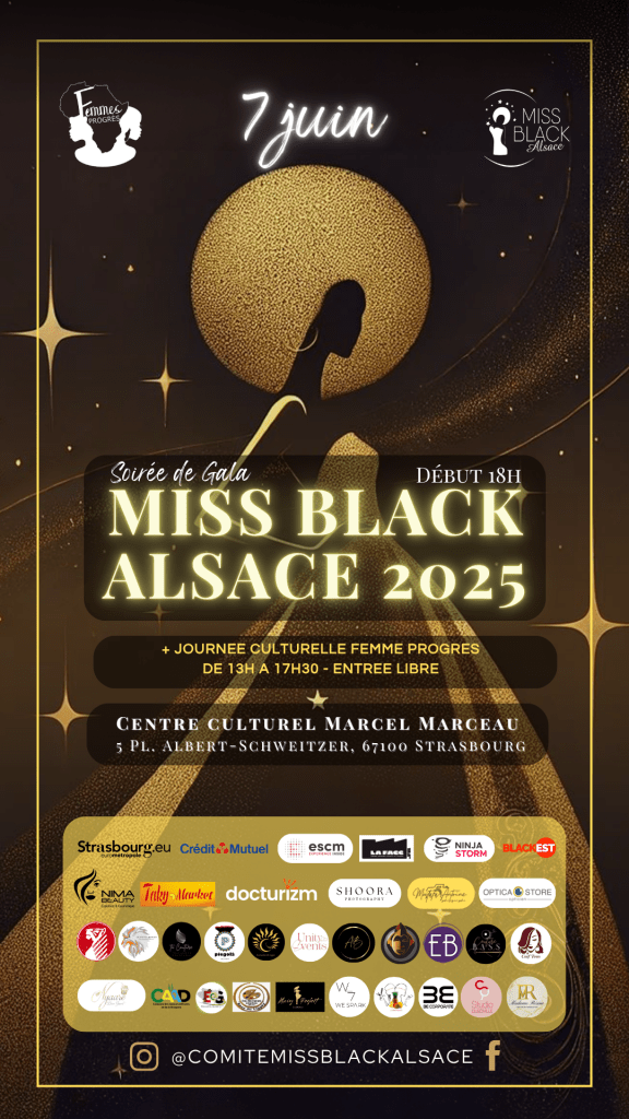 Affiche MissBlackAlsace 7 Juin 2025